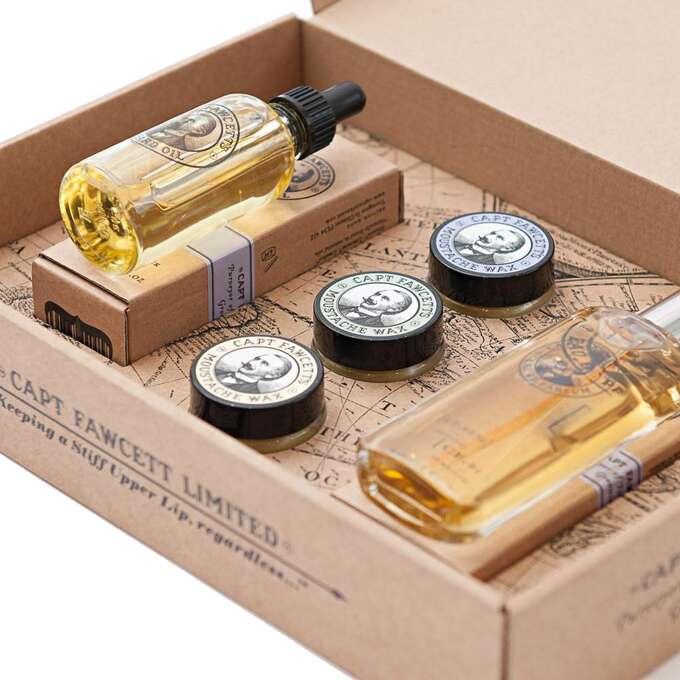 CAPTAIN FAWCETT Zestaw Prezentowy Woda Perfumowana Olejek do Brody