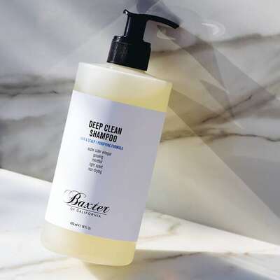 Baxter of California Deep Clean Shampoo Oczyszczający szampon do włosów i skóry głowy, 473ml