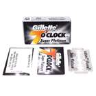 Gillette 7 O’clock Super Platinum Premium Box Żyletki 10x10 sztuk