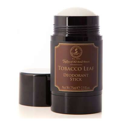 Taylor of Old Bond Street Tobacco Leaf Dezodorant w sztyfcie, bez aluminium, 75ml