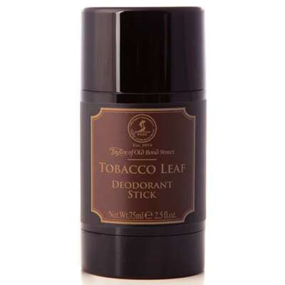 Taylor of Old Bond Street Tobacco Leaf Dezodorant w sztyfcie, bez aluminium, 75ml