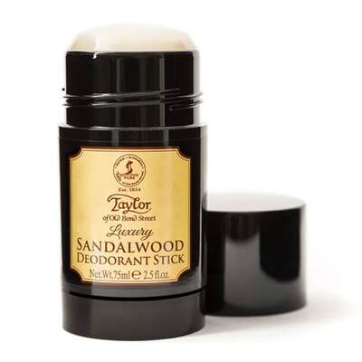 Taylor of Old Bond Street Sandalwood Dezodorant w sztyfcie, bez aluminium, 75ml