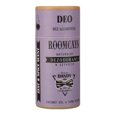 ROOMCAYS Naturalny dezodorant w szyfcie Zest and Spice, bez aluminium, 65g