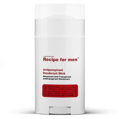 Recipe for Men: Antiperspirant Dezodorant w sztyfcie, vegan, 50ml