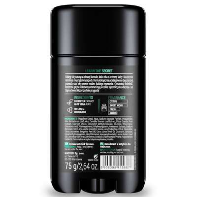 MASVERI Dezodorant w sztyfcie Sweet Wood, 75g