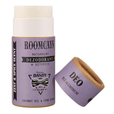 ROOMCAYS Naturalny dezodorant w szyfcie Zest and Spice, bez aluminium, 65g