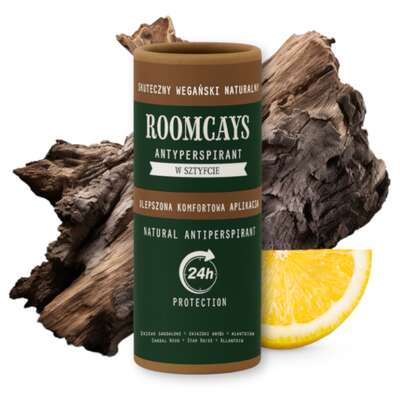 ROOMCAYS Naturalny antyperspirant bez aluminium w sztyfcie dla mężczyzn, 45g